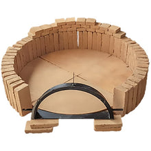 Load image into Gallery viewer, Biscotto floor in 4 parts ø 105 cm (ø 41 ¹¹/₃₂")