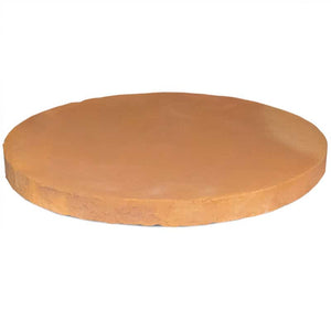 Biscotto stone ø15 3/4 inch (40 cm). Thickness = 1” (2.54 cm)